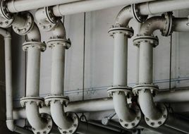 industrial pipes.